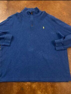 Polo Ralph Lauren 1/4 Zip Pullover Size 2XL